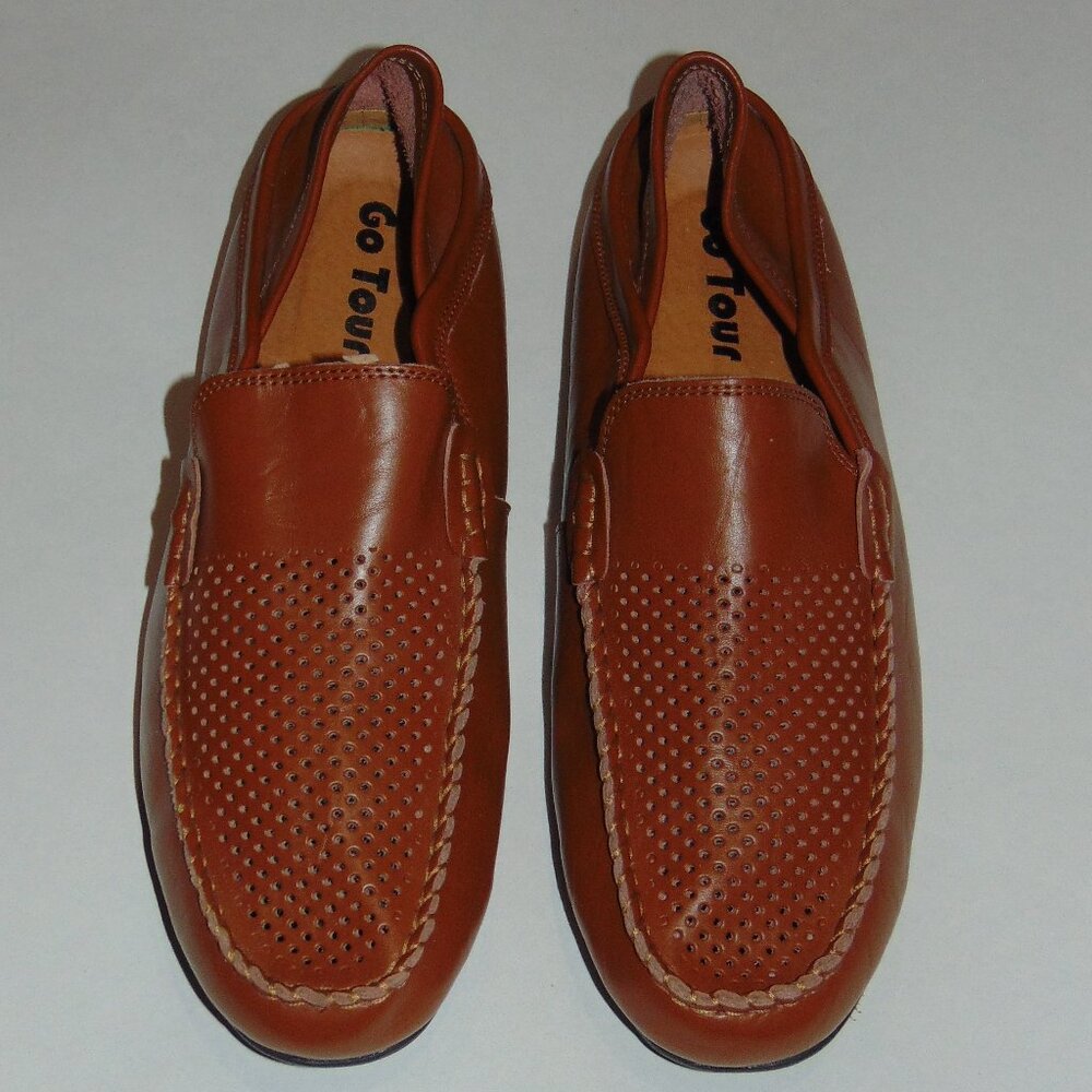 GO TOUR LEATHER DRIVING SHOES  10.5D